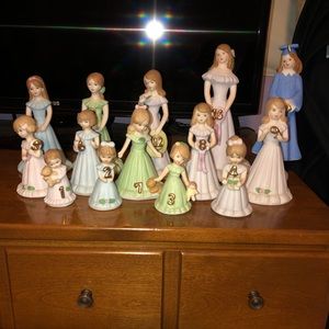 Growing Up Birthday Girls Collectibles